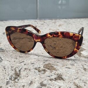 Tortoiseshell Cat Eye Sunglasses Brown Lenses Fashion Eyewear